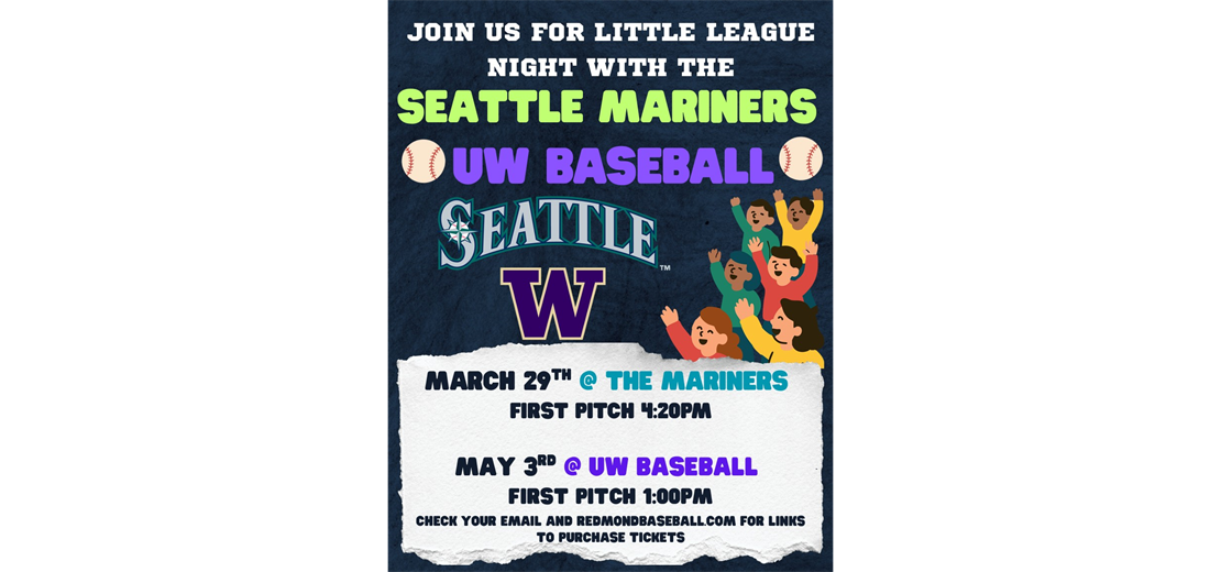 RNLL Day at Seattle Mariners and UW Baseball